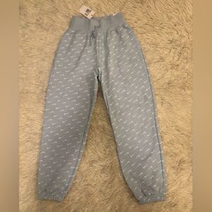 Nike Sky Blue Women’s Oversized Fit Sportswear Fleece Jogger  Size XS
